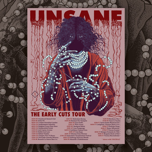 Unsane - The Early Cuts Tour - Poster by Strx